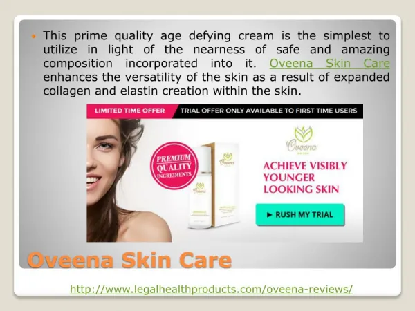 Oveena Skin Care Reviews, Price and Free Trial