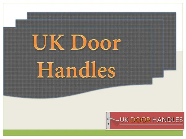 UK Door Handles