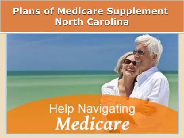 Plans of Medicare Supplement North Carolina