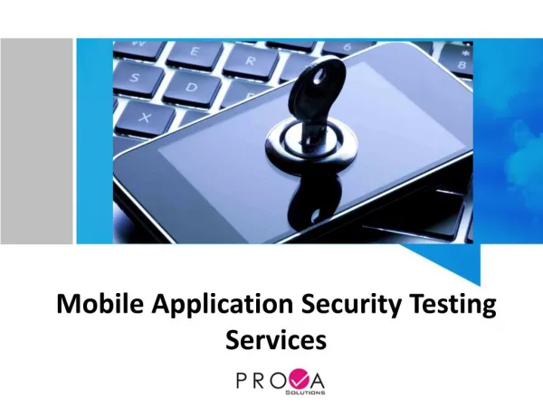 Mobile Application Security Testing_Services