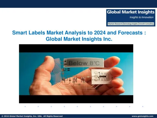 Smart Labels Market Drivers and Challenges Report 2024