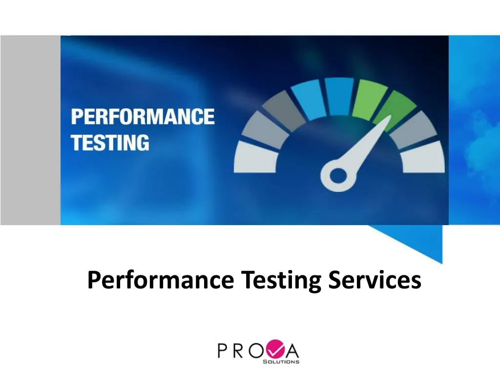 performance testing services