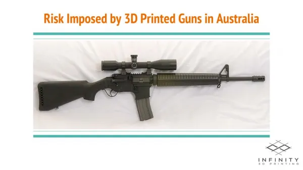 Risk Imposed by 3D Printed Guns in Australia