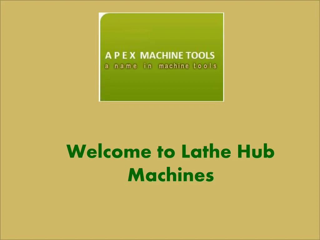 welcome to lathe hub machines