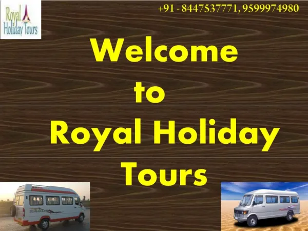 Luxury and Sofa Tempo Traveller on Rent in Delhi