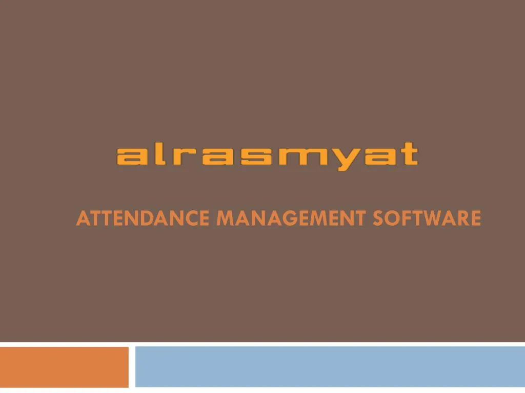attendance management software