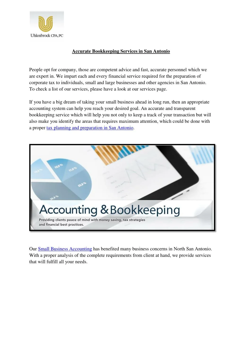 accurate bookkeeping services in san antonio