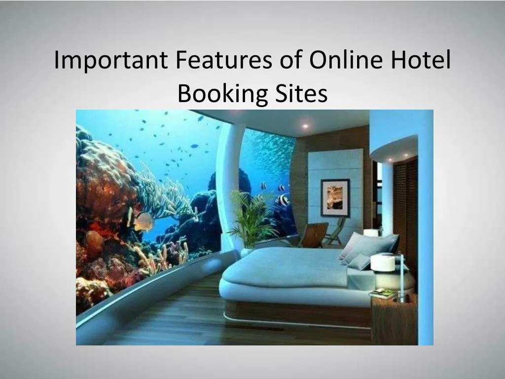 important features of online hotel booking sites