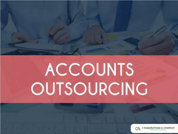Accounting Outsourcing Services in Chennai