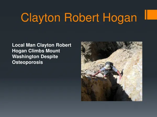 Best about Clayton Robert Hogan