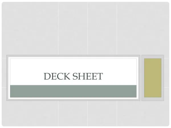 Deck Sheet Delhi - Steel Decking Sheet Delhi