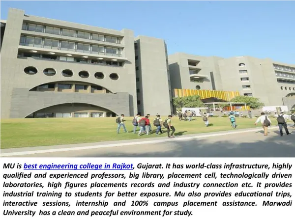 Best Engineering College in Rajkot