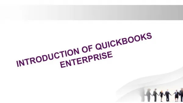 Introduction of QuickBooks Enterprise