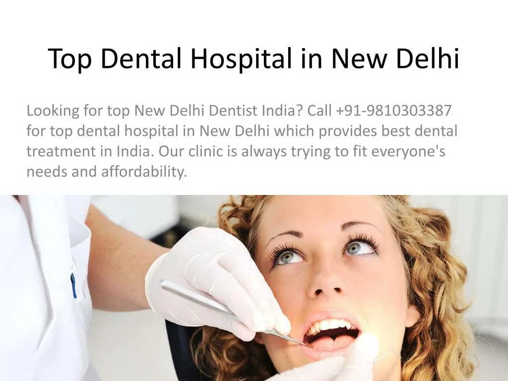 top dental hospital in new delhi