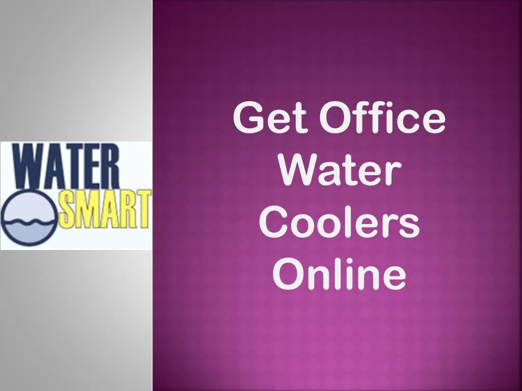 get office water coolers online