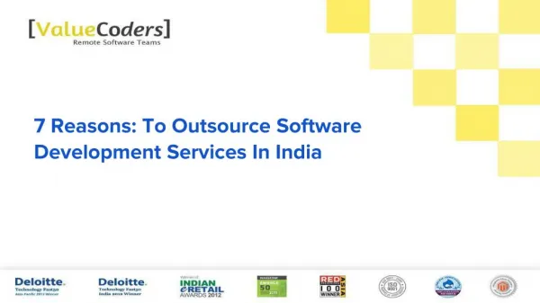 7 Reasons: To Outsource Software Development Services In India