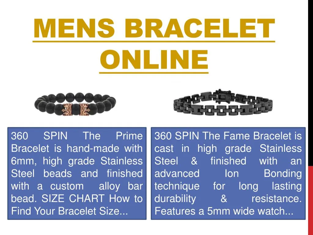 mens bracelet online