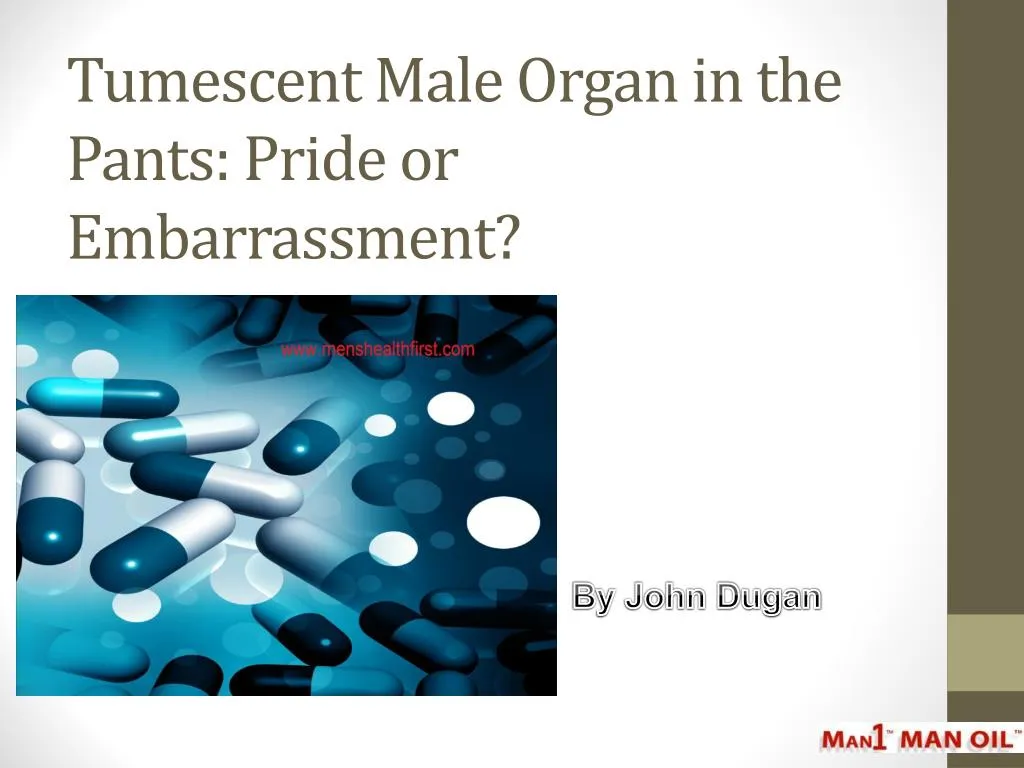 tumescent male organ in the pants pride or embarrassment