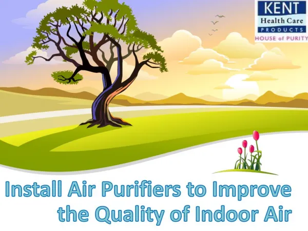 Best Air Purifier in India - Kent
