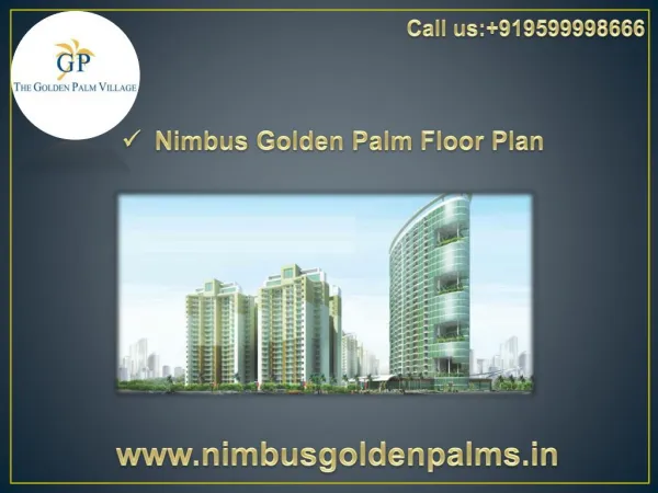 Nimbus Golden palm Studio Apartments