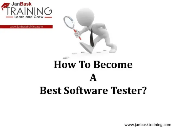 How To Become A Best Software Tester?