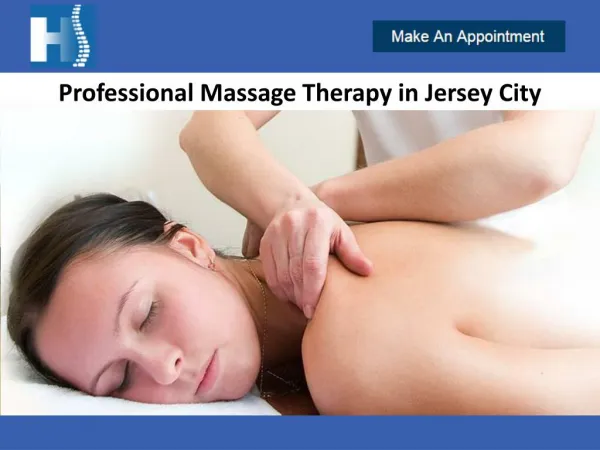 Professional Massage Therapy in Jersey City