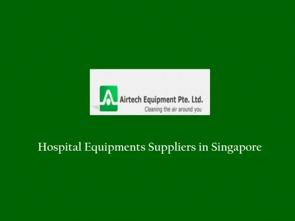 Hospital Equipments Suppliers