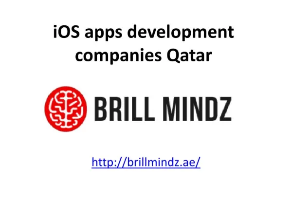 iphone app development companies Qatar