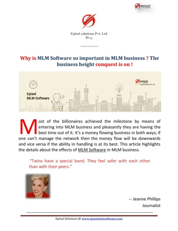 Why is MLM Software so important in MLM business? The business height conquest is on!