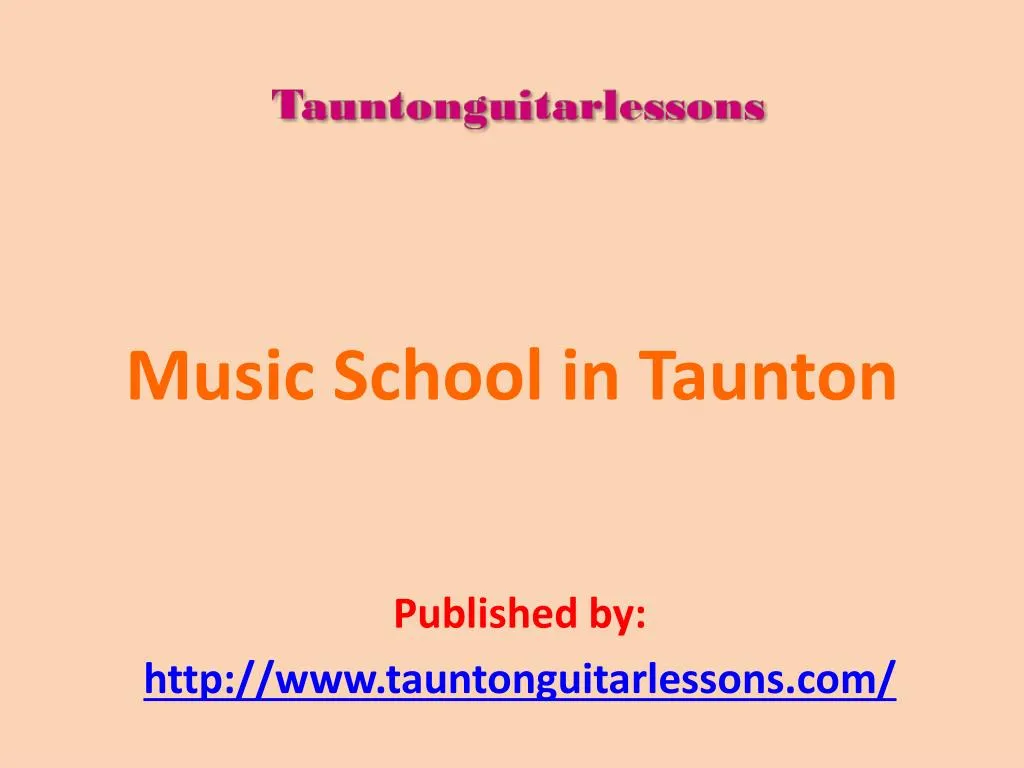 music school in taunton