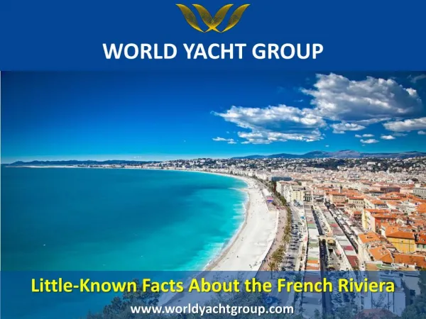 Little Known Facts About The French Riveria