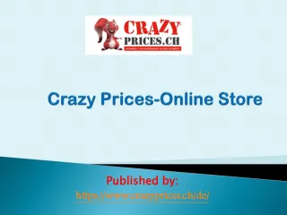Online Store - slide 1