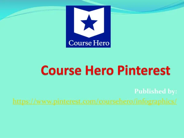 Course Hero Pinterest