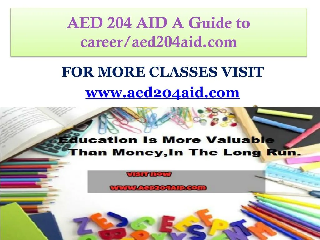aed 204 aid a guide to career aed204aid com