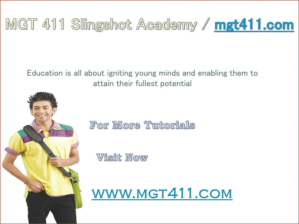 mgt 411 slingshot academy mgt411 com