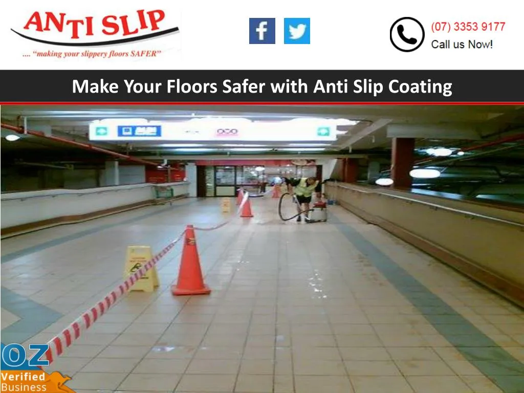 make your floors safer with anti slip coating
