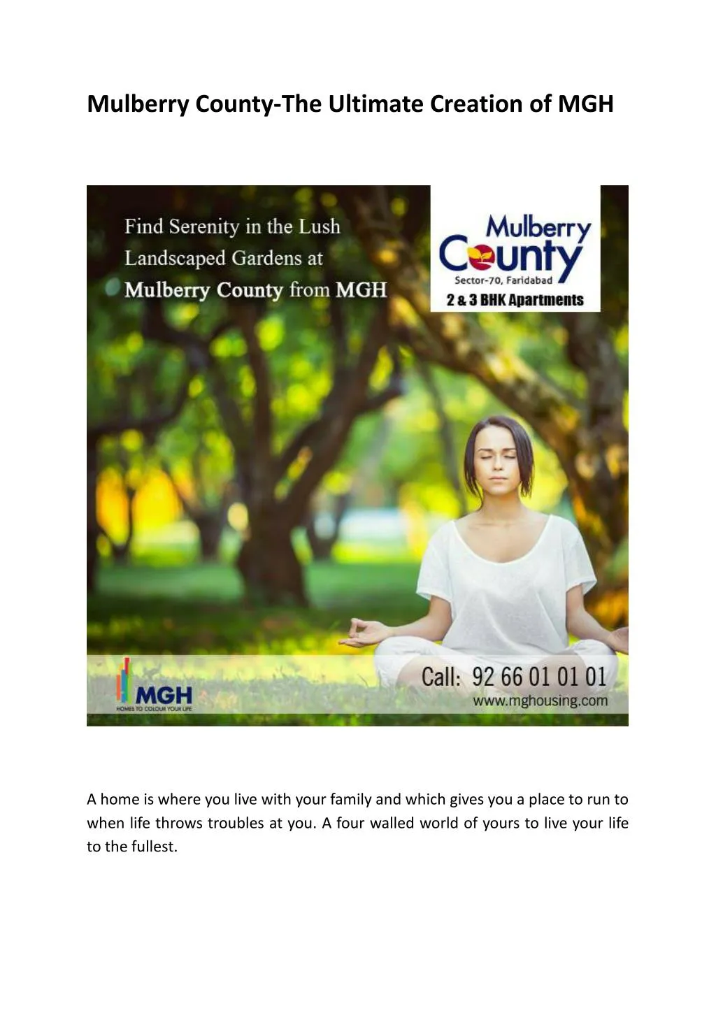 mulberry county the ultimate creation of mgh