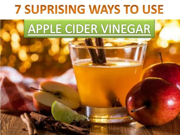 Best Ways To Use Apple Cider Vinegar | HerbalCart