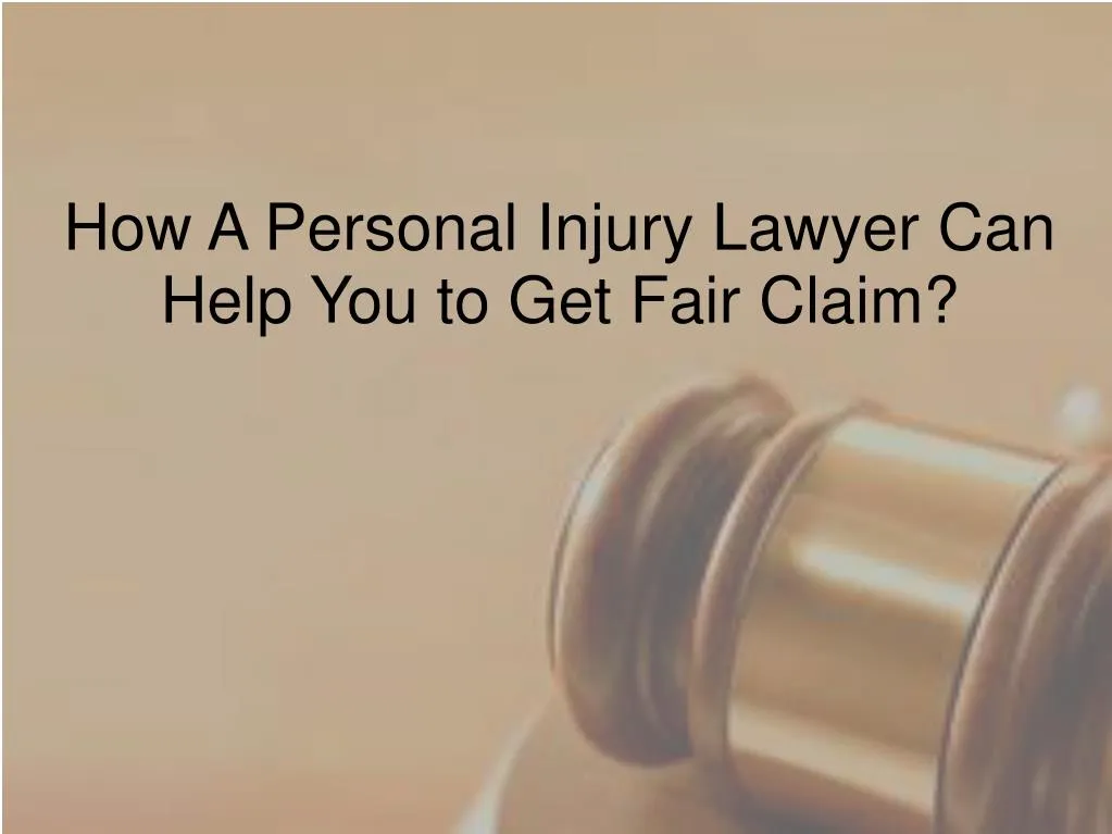how a personal injury lawyer can help