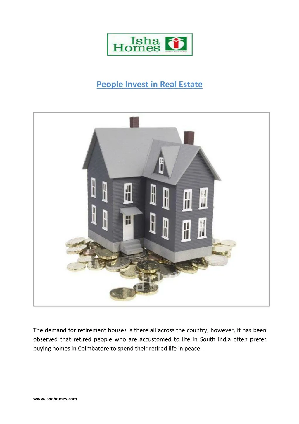 people invest in real estate