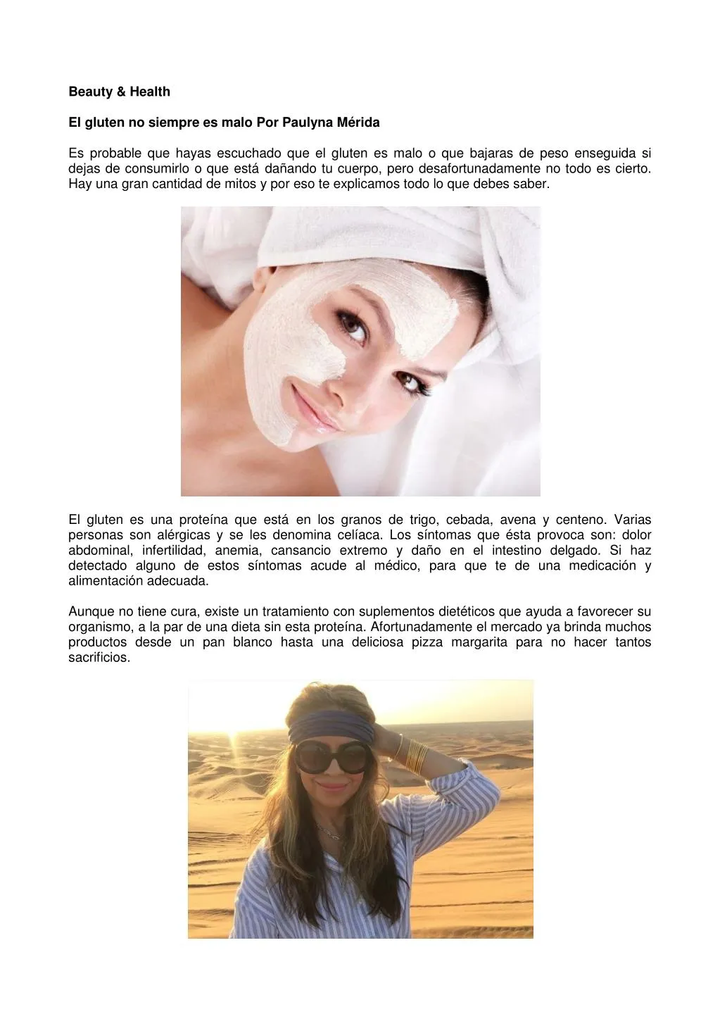 beauty health el gluten no siempre es malo