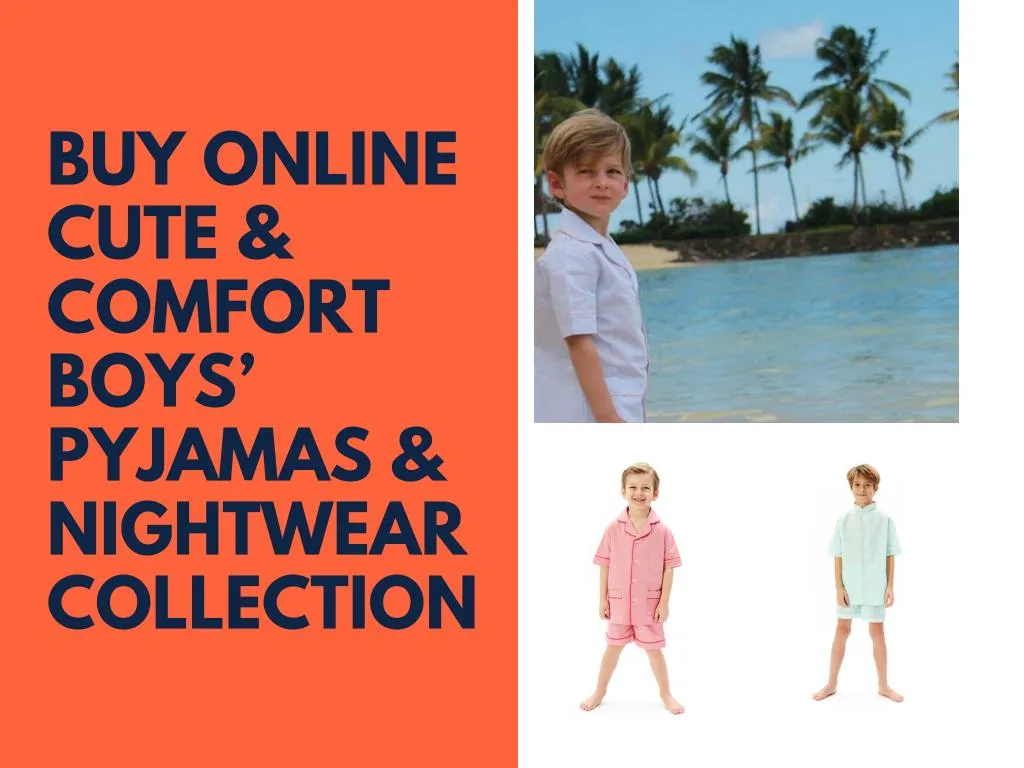buy online cute comfort boys pyjamas nightwear