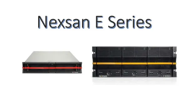 Nexsan E Series