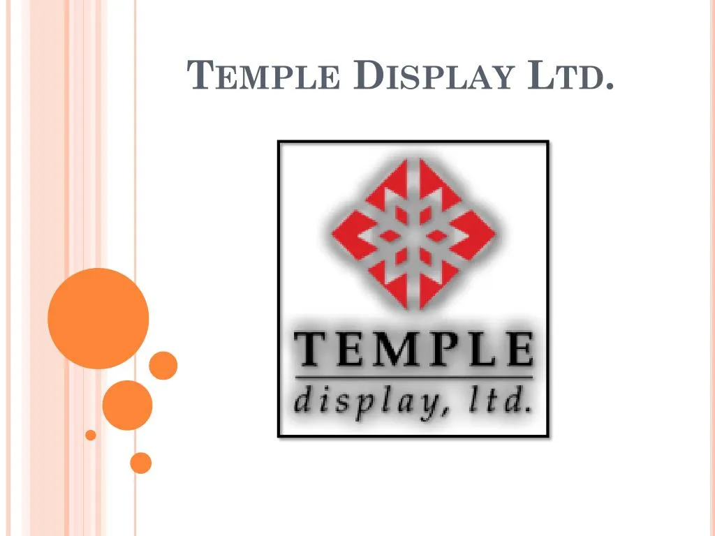 temple display ltd