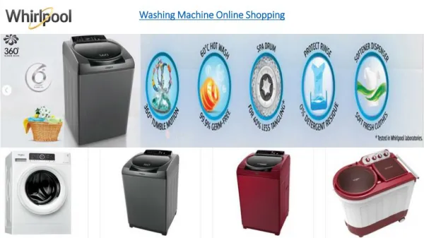 Washing Machine Online Shopping