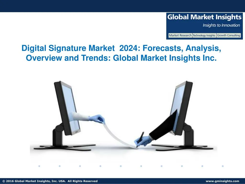 digital signature market 2024 forecasts analysis