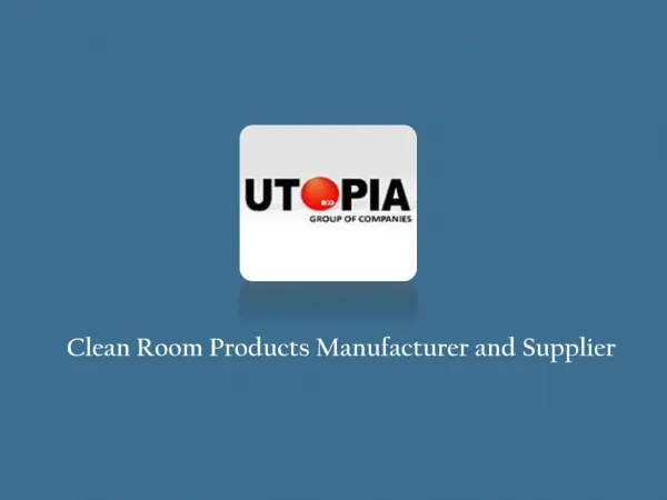 Cleanroom Products Manufacturer Singapore