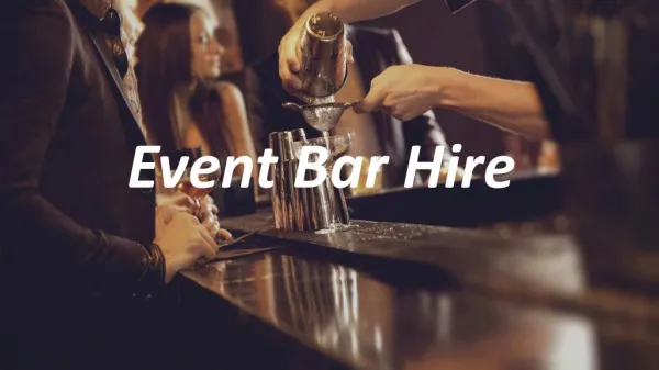 Event Bar Hire - bartender4you.co.uk