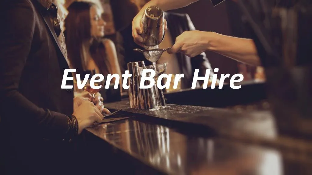 event bar hire