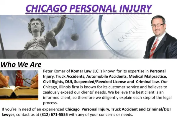 Chicago Personal Injury - Komarlawgroup.com